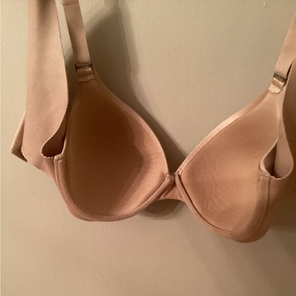 SOMA SIZE 36C NUDE BEIGE VANISHING BACK FULL COVERAGE UNDERWIRE BRA - Picture 6 of 7